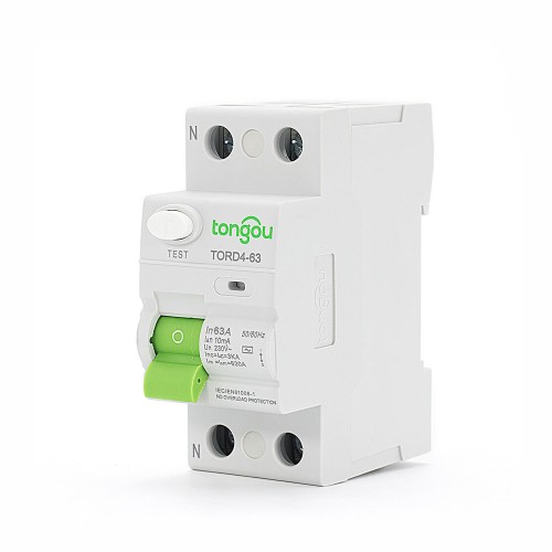 TORD4-63 2P 63A 10mA устройство защитного отключения электрического типа RCCB RCD