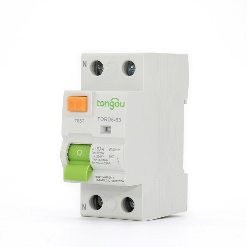 TORD5-63 2P 63A 30mA защитного отключения электрического типа УЗО RCCB