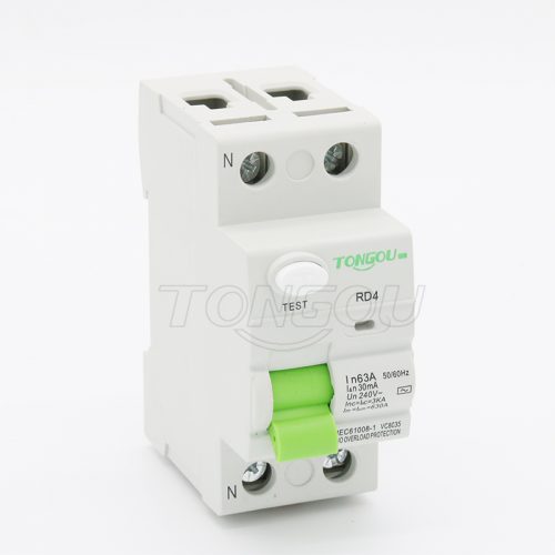 TORD4-63 2P 63A 30mA 110V 220V Residual Current Circuit Breaker RCCB