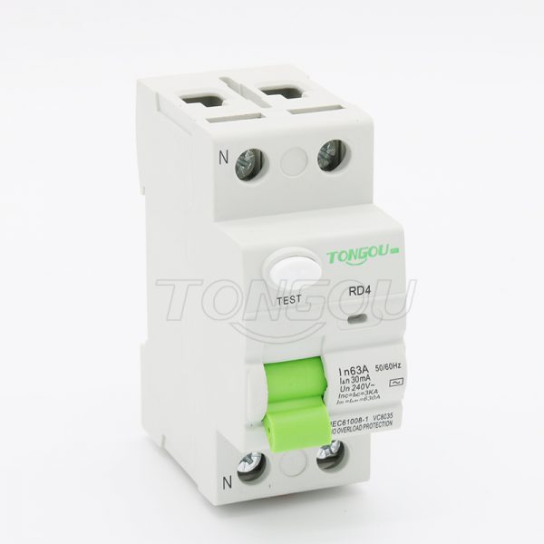 TORD4-63 2P 63A 30mA 110V 220V Residual Current Circuit Breaker RCCB