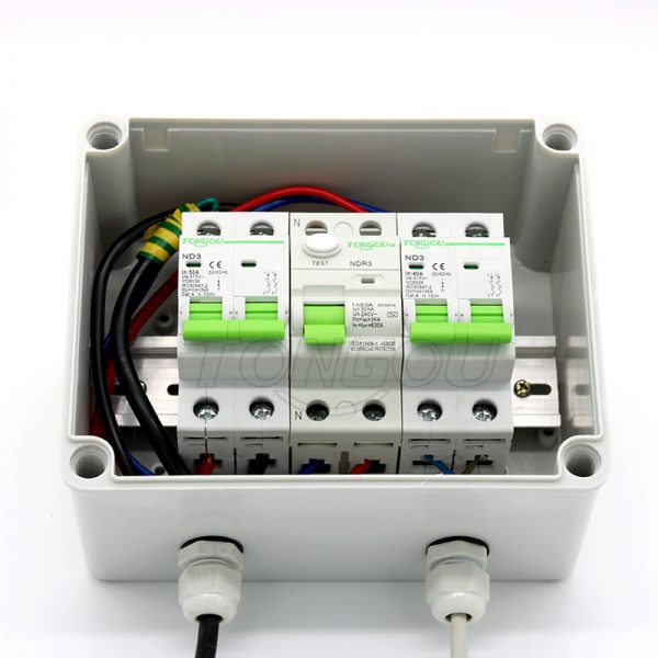 TOU1-63 IP67 Water Proof Power Distribution Consumer Unit