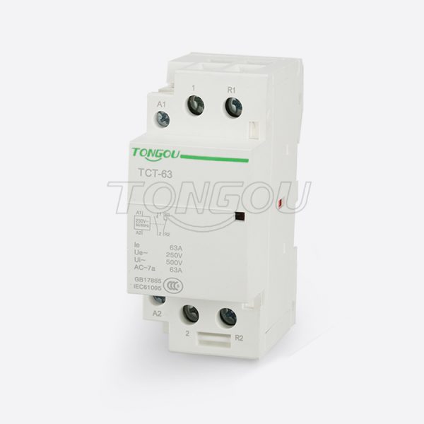 TOTCT-63 Household Modular contactor 2P 63A 1NO 1NC 220V single phase