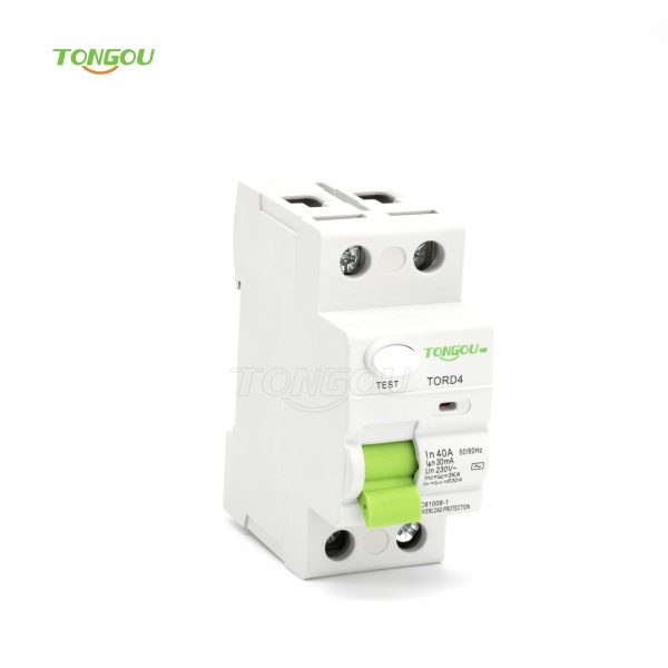 TORD4-63 2P 40A 30mA Residual Current Circuit Breaker RCCB