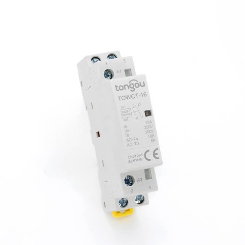 2P 16A 2NO CE CB Din Rail Household Modular Contactor AC 220V/230V