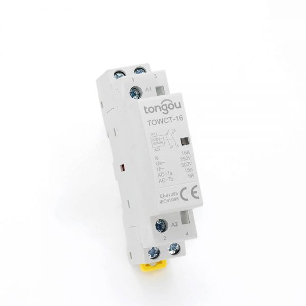 2P 16A 2NO CE CB Din Rail Household Modular Contactor AC 220V/230V