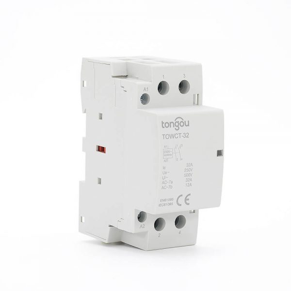 2P 32A 2NO CE CB Din Rail Household Modular Contactor AC 220V/230V TOWCT-32/2